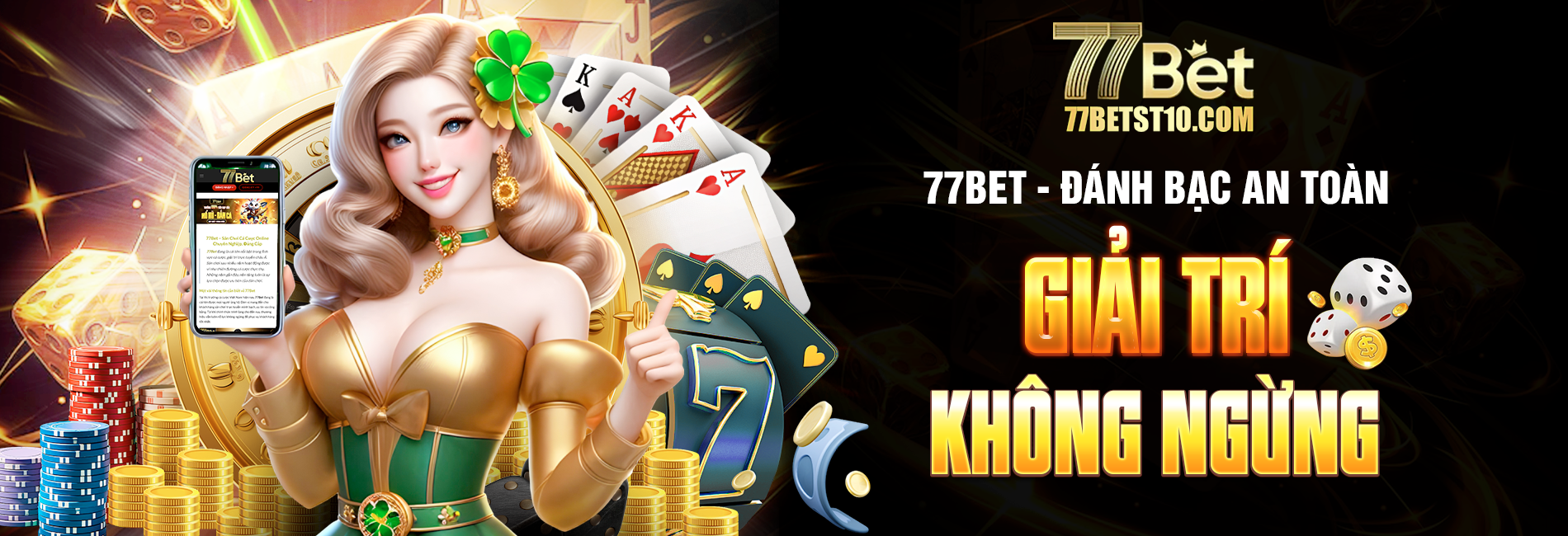 77bet - Đánh bạc an toàn, giải trí không ngừng