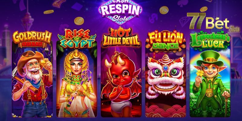 Kinh nghiệm cá cược 77BET với game slot